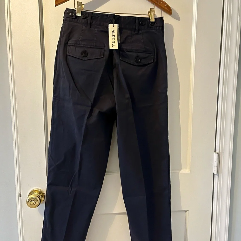 Alex Mill, Navy Boyish Chino, size 4 - Picture 5 of 7